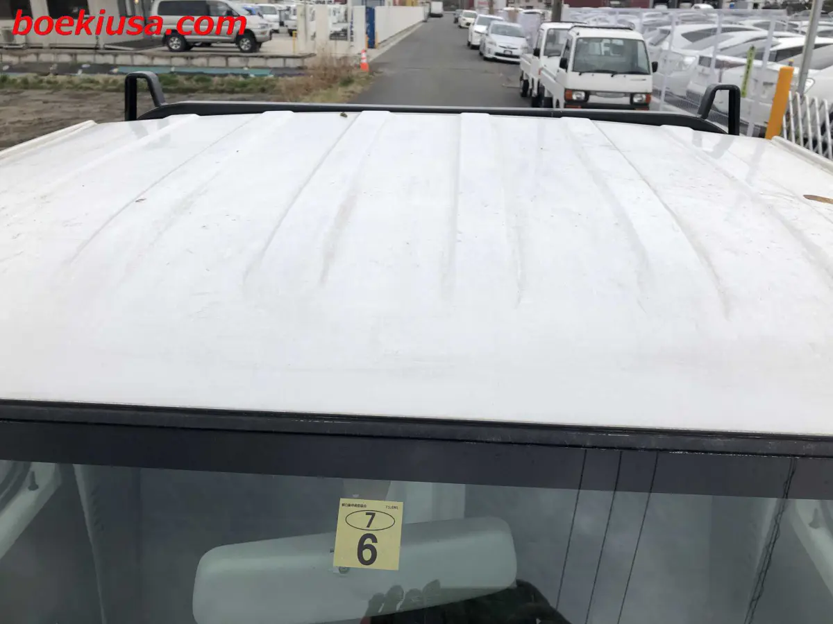 1999 Suzuki Carry 4x4, a white Kei Truck, for sale at Boeki USA in Paterson, NJ (photo 20 of 20)