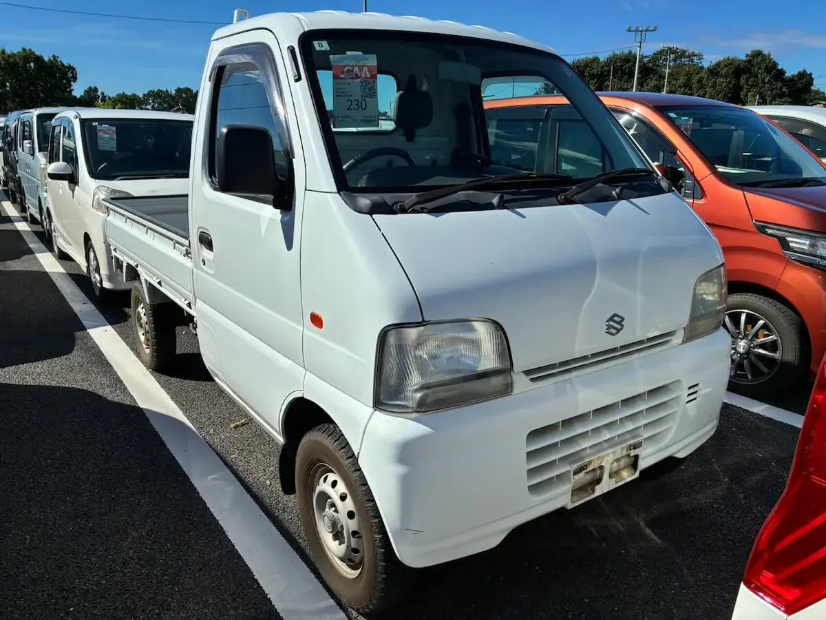 1999 Suzuki Carry, a Kei Truck, for sale at Weatherford Mini Trucks in Weatherford, TX (photo 1 of 6)