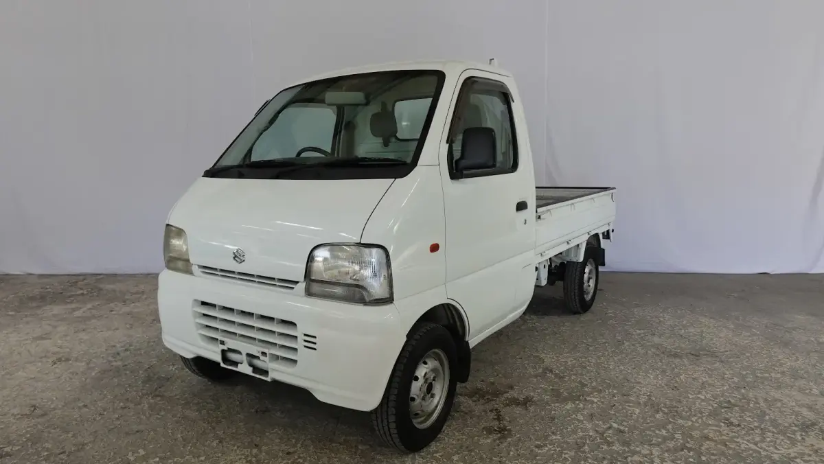 1999 Suzuki Carry Mini Kei Truck 4WD, for sale at JDM Drive in San Antonio, TX (photo 3 of 14)