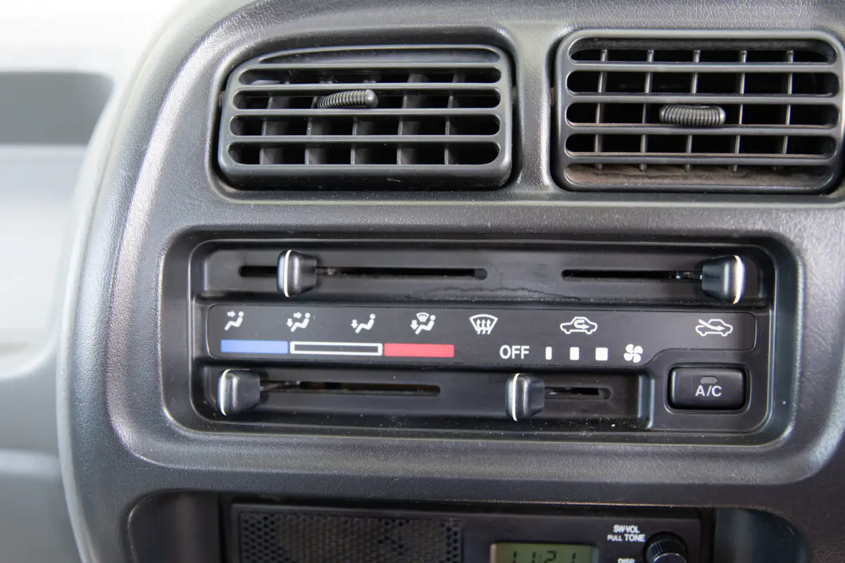 1999 Suzuki Carry Turbo, a gray Kei Truck, for sale at The Import Guys in Ferndale, WA (photo 12 of 12)