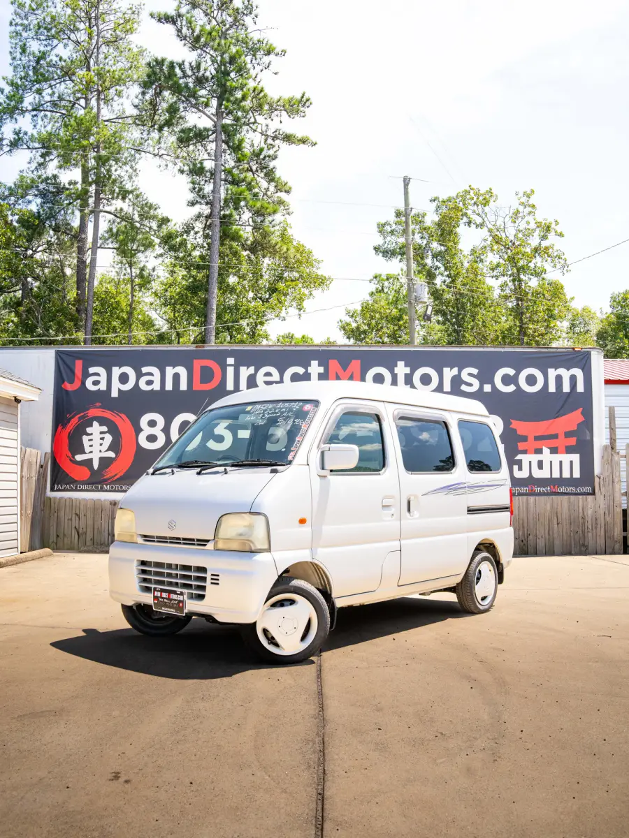 1999 Suzuki Every Van, a silver Kei Van, for sale at Japan Direct Motors in Irmo, SC (photo 1 of 16)