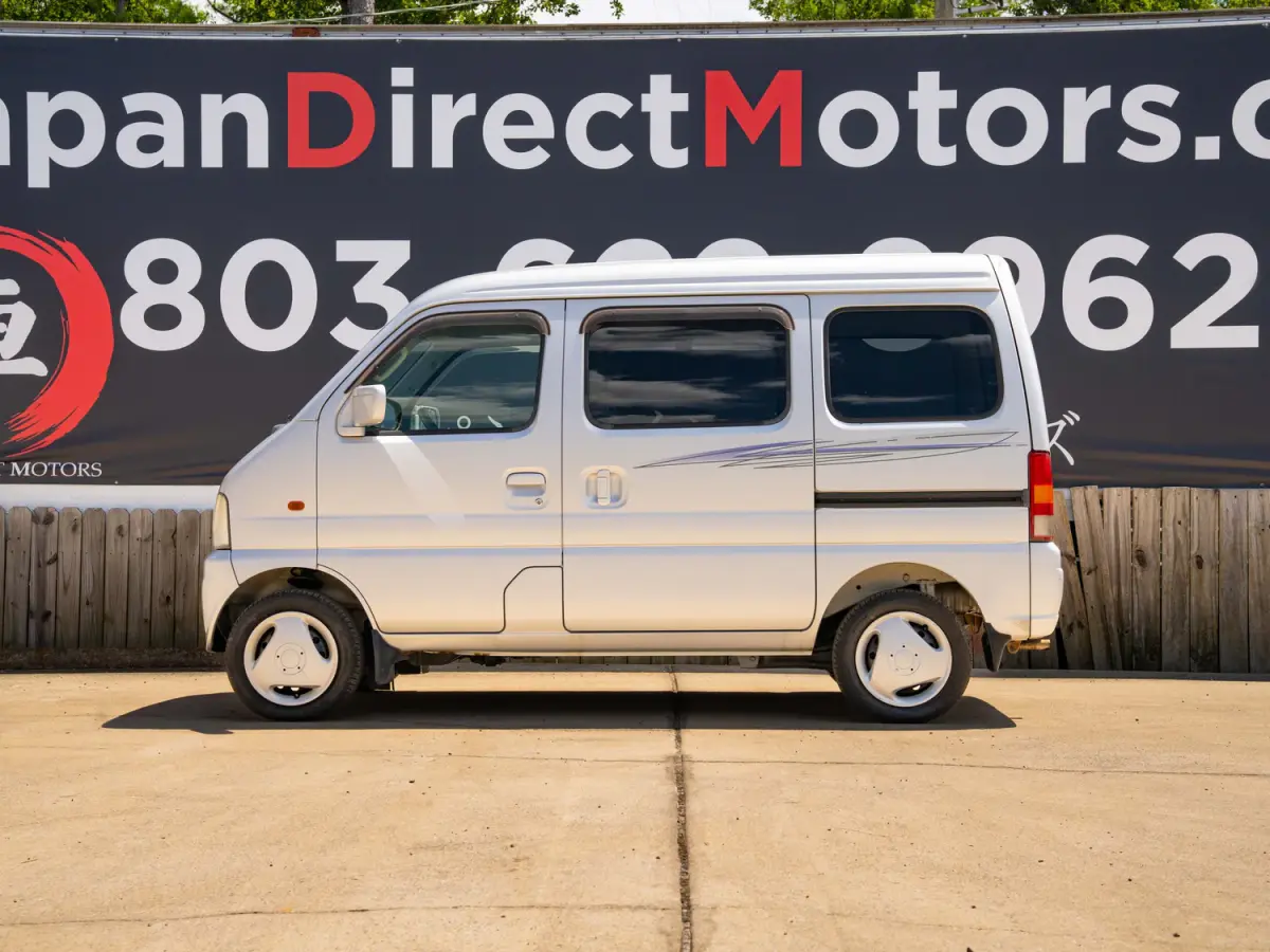 1999 Suzuki Every Van, a silver Kei Van, for sale at Japan Direct Motors in Irmo, SC (photo 10 of 16)