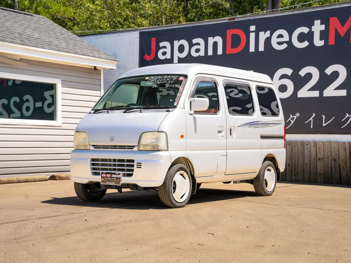1999 Suzuki Every Van, a silver Kei Van, for sale at Japan Direct Motors in Irmo, SC (photo 3 of 16)