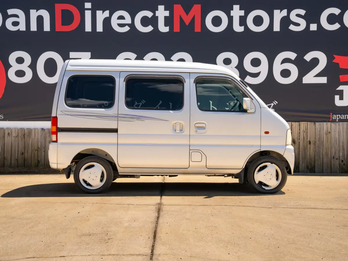 1999 Suzuki Every Van, a silver Kei Van, for sale at Japan Direct Motors in Irmo, SC (photo 6 of 16)
