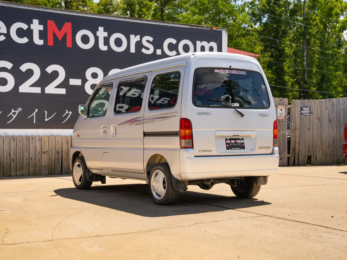 1999 Suzuki Every Van, a silver Kei Van, for sale at Japan Direct Motors in Irmo, SC (photo 9 of 16)