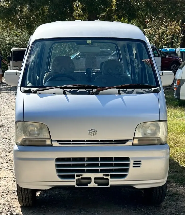 1999 Suzuki Every, a gray Kei Van, for sale at Mayberry Mini Trucks in Mount Airy, NC (photo 2 of 20)