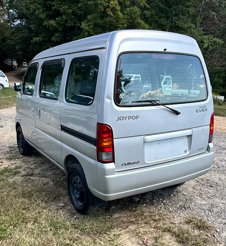 1999 Suzuki Every, a gray Kei Van, for sale at Mayberry Mini Trucks in Mount Airy, NC (photo 4 of 20)