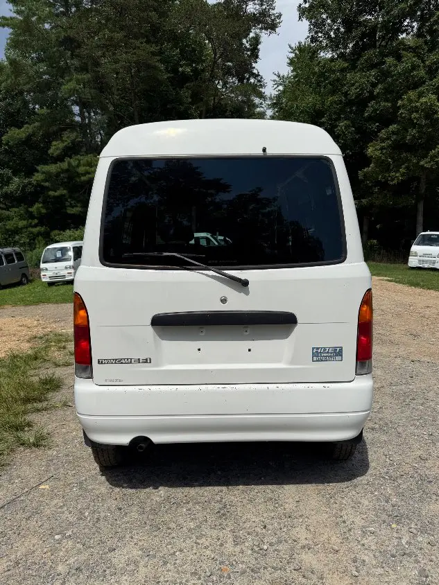 2000 Daihatsu Atrai, a white Kei Van, for sale at Mayberry Mini Trucks in Mount Airy, NC (photo 6 of 20)