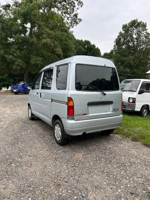 2000 Daihatsu Hijet Van, a white Kei Van, for sale at Mayberry Mini Trucks in Mount Airy, NC (photo 10 of 20)