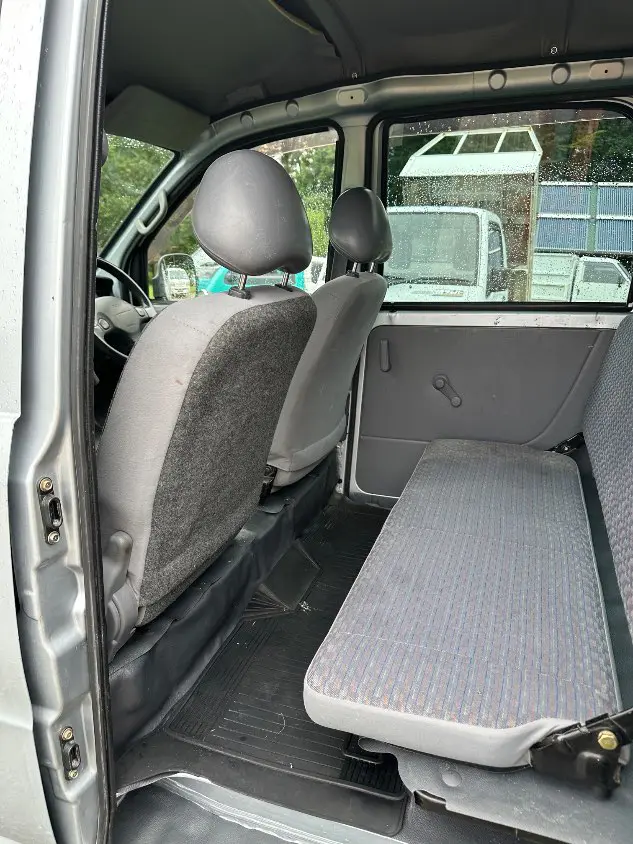 2000 Daihatsu Hijet Van, a white Kei Van, for sale at Mayberry Mini Trucks in Mount Airy, NC (photo 14 of 20)
