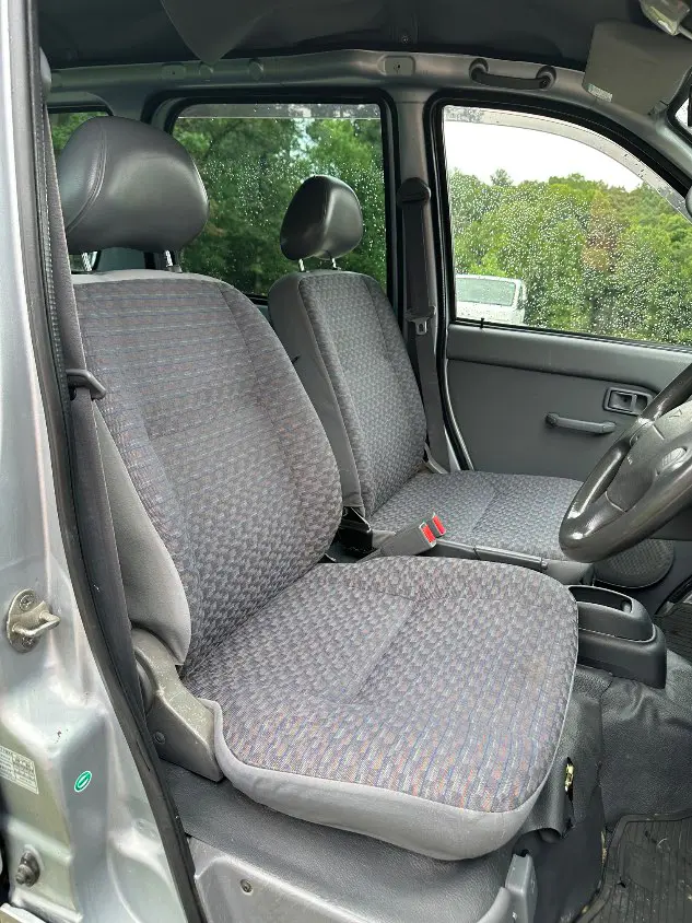 2000 Daihatsu Hijet Van, a white Kei Van, for sale at Mayberry Mini Trucks in Mount Airy, NC (photo 16 of 20)