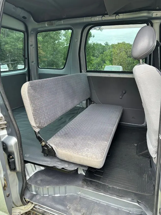 2000 Daihatsu Hijet Van, a white Kei Van, for sale at Mayberry Mini Trucks in Mount Airy, NC (photo 17 of 20)