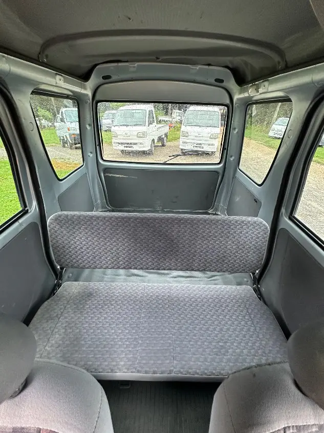 2000 Daihatsu Hijet Van, a white Kei Van, for sale at Mayberry Mini Trucks in Mount Airy, NC (photo 18 of 20)