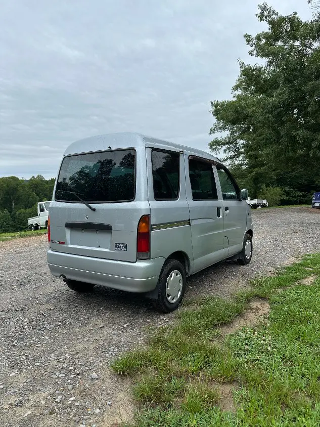 2000 Daihatsu Hijet Van, a white Kei Van, for sale at Mayberry Mini Trucks in Mount Airy, NC (photo 7 of 20)