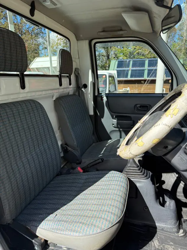 2000 Honda Acty 4WD, a white Kei Truck, for sale at Mayberry Mini Trucks in Mount Airy, NC (photo 11 of 19)