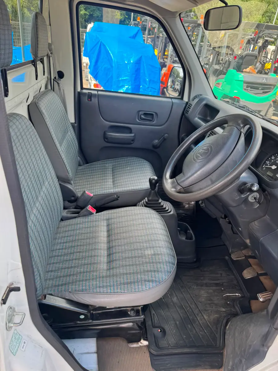 2000 Honda Acty 4x2 M/T, a white Kei Truck, for sale at Skyline Kei Trucks in Houston, TX (photo 9 of 14)