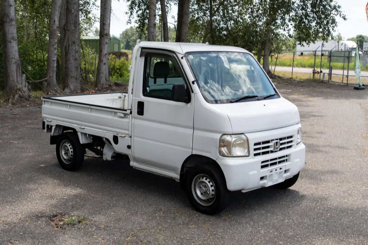 2000 Honda Acty Attack, a black Kei Truck, for sale at The Import Guys in Ferndale, WA (photo 3 of 14)