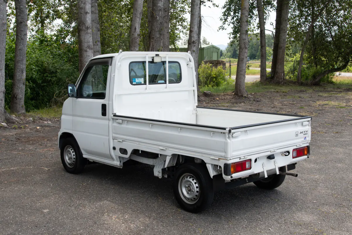 2000 Honda Acty Attack, a black Kei Truck, for sale at The Import Guys in Ferndale, WA (photo 4 of 14)