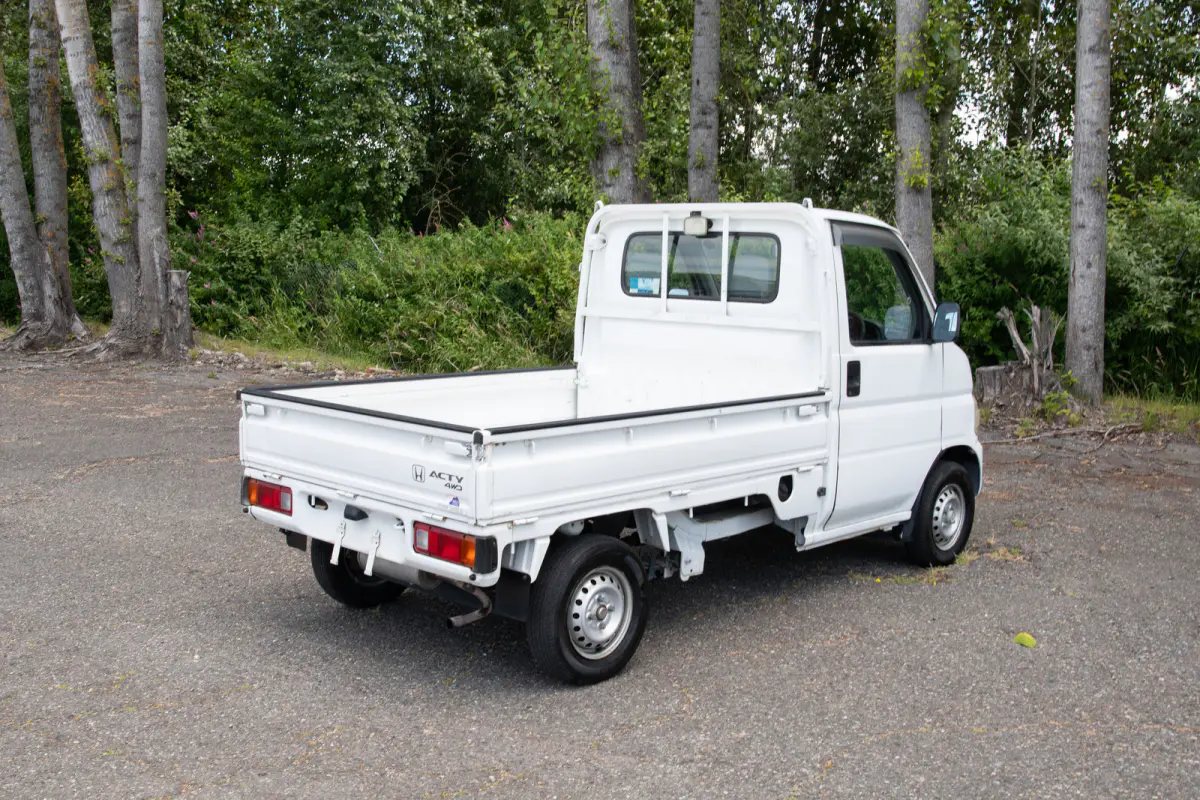 2000 Honda Acty Attack, a black Kei Truck, for sale at The Import Guys in Ferndale, WA (photo 6 of 14)