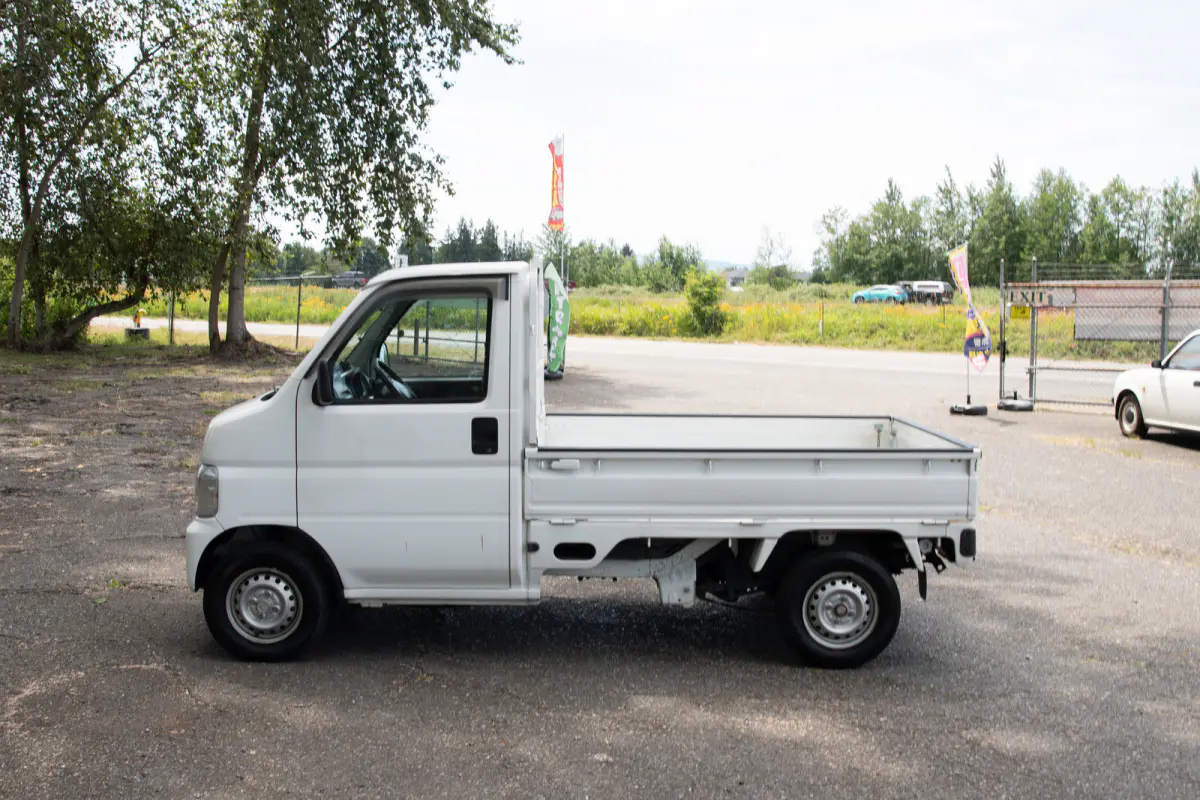 2000 Honda Acty Attack, a black Kei Truck, for sale at The Import Guys in Ferndale, WA (photo 7 of 14)