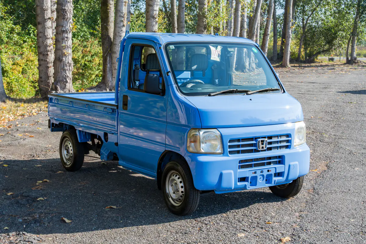 2000 Honda Acty, a black Kei Truck, for sale at The Import Guys in Ferndale, WA (photo 3 of 15)