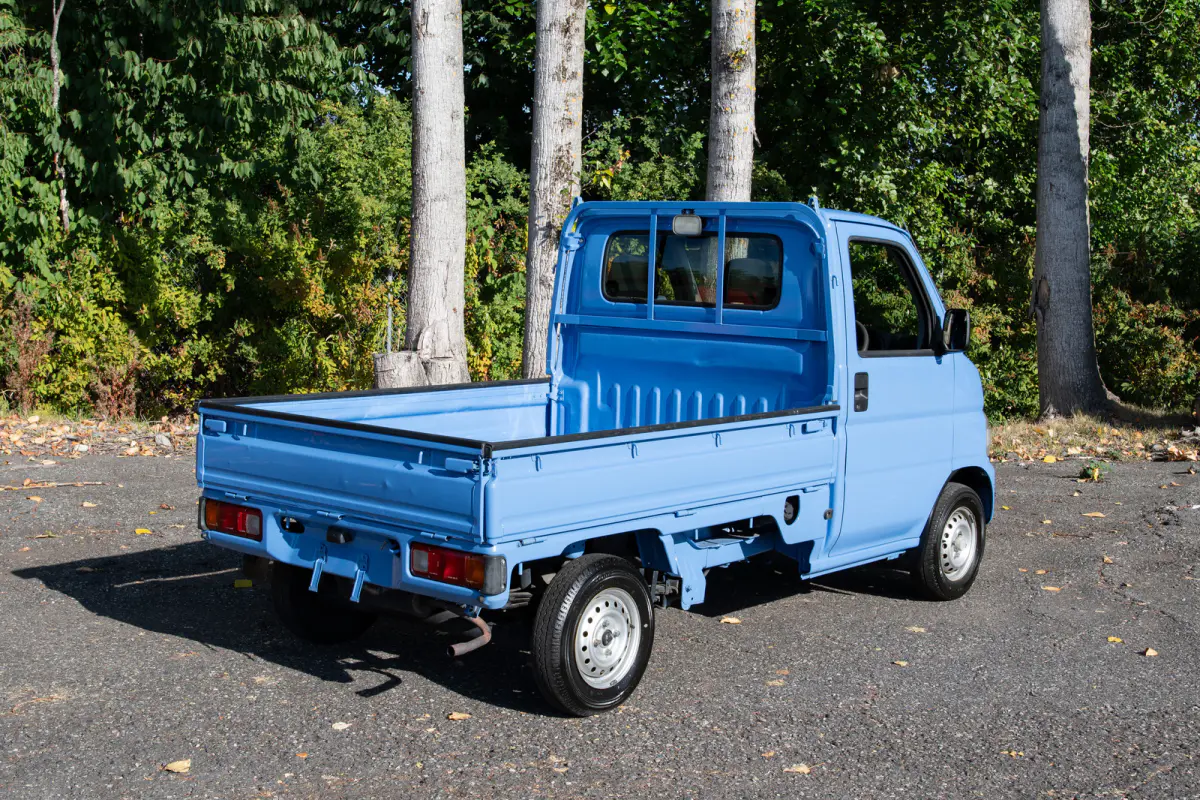 2000 Honda Acty, a black Kei Truck, for sale at The Import Guys in Ferndale, WA (photo 6 of 15)