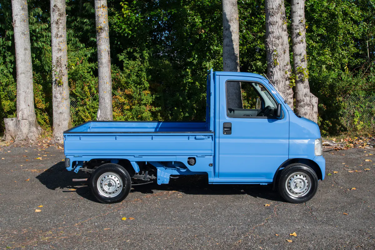 2000 Honda Acty, a black Kei Truck, for sale at The Import Guys in Ferndale, WA (photo 7 of 15)