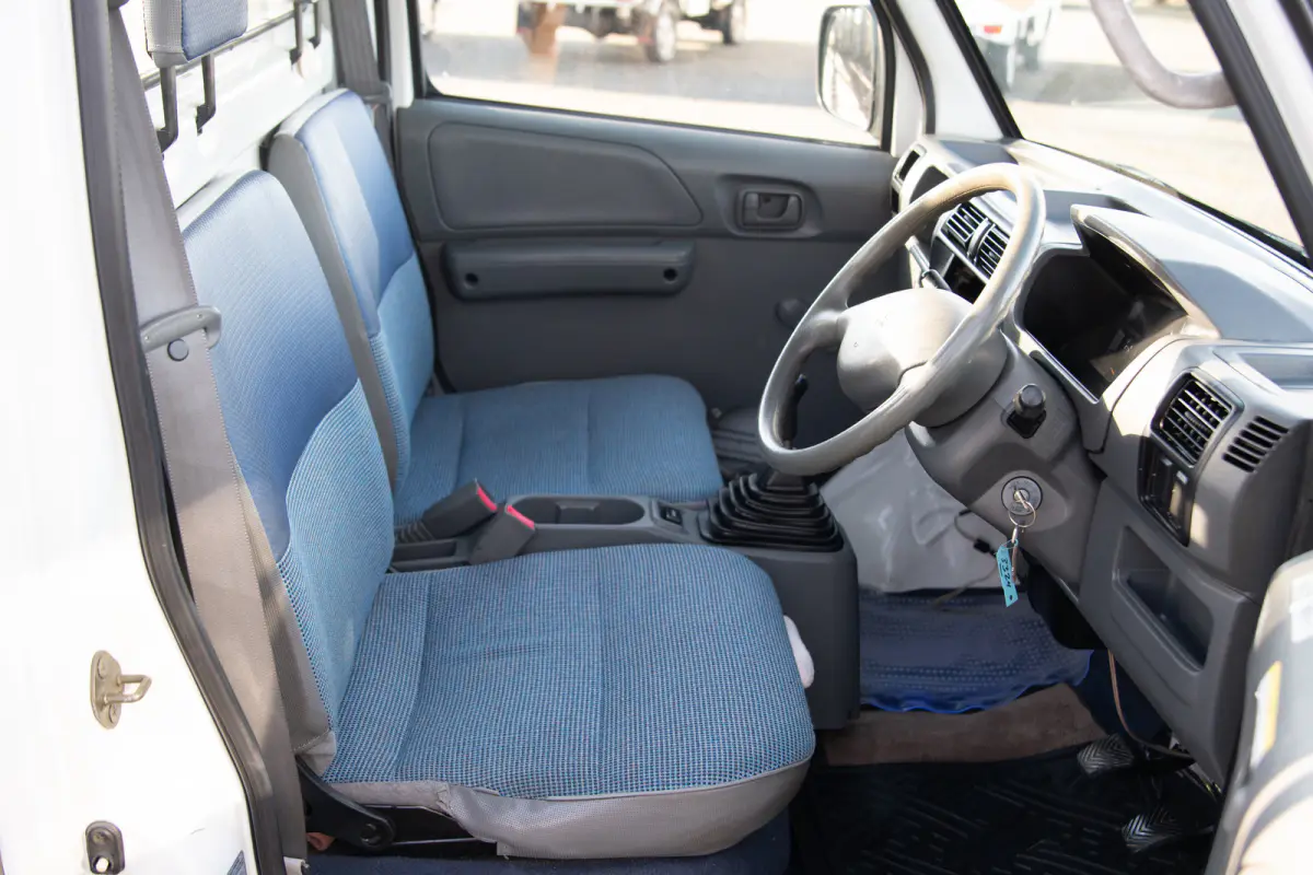 2000 Mitsubishi Minicab Special Edition, a gray Kei Truck, for sale at The Import Guys in Ferndale, WA (photo 11 of 15)