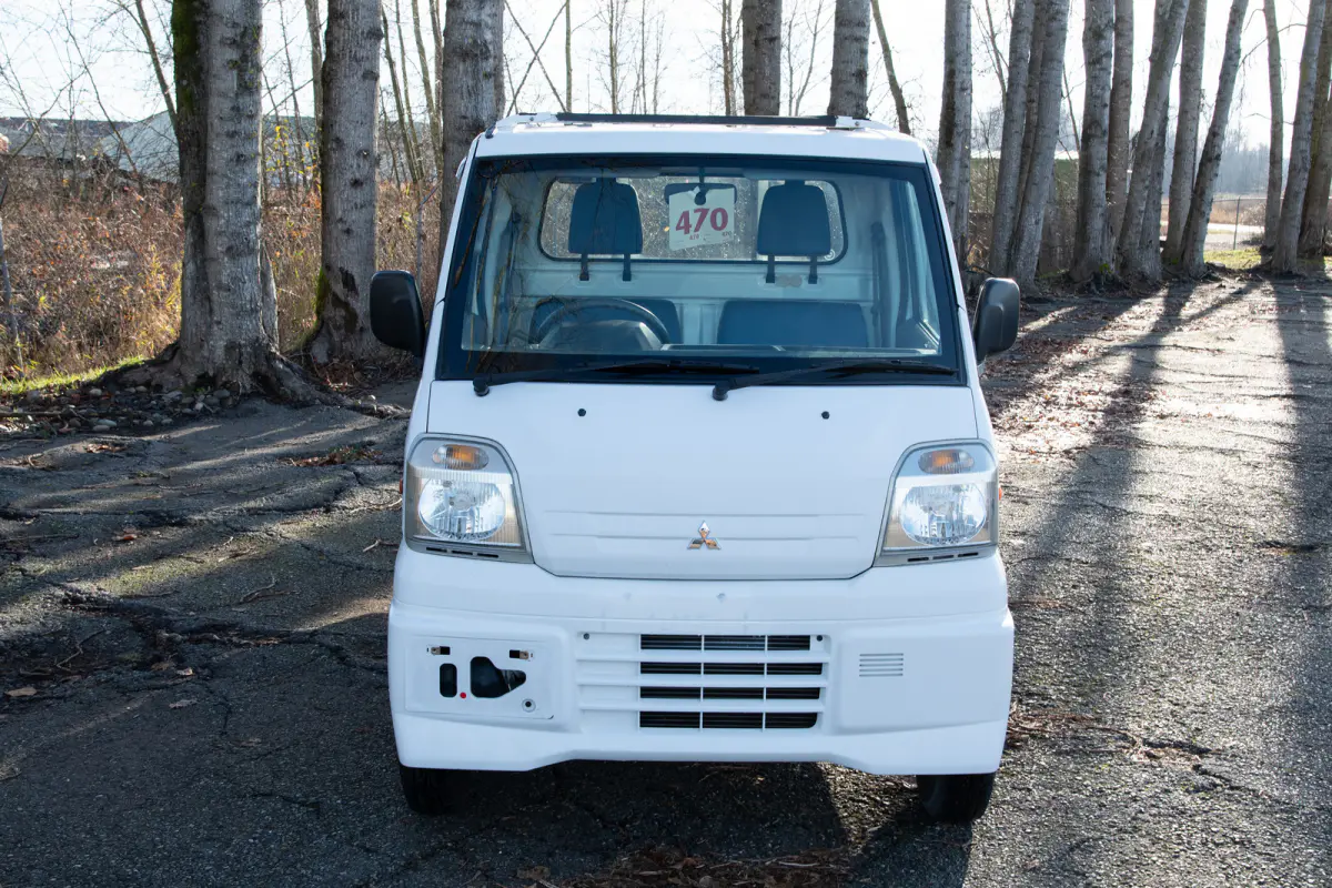 2000 Mitsubishi Minicab Special Edition, a gray Kei Truck, for sale at The Import Guys in Ferndale, WA (photo 2 of 15)