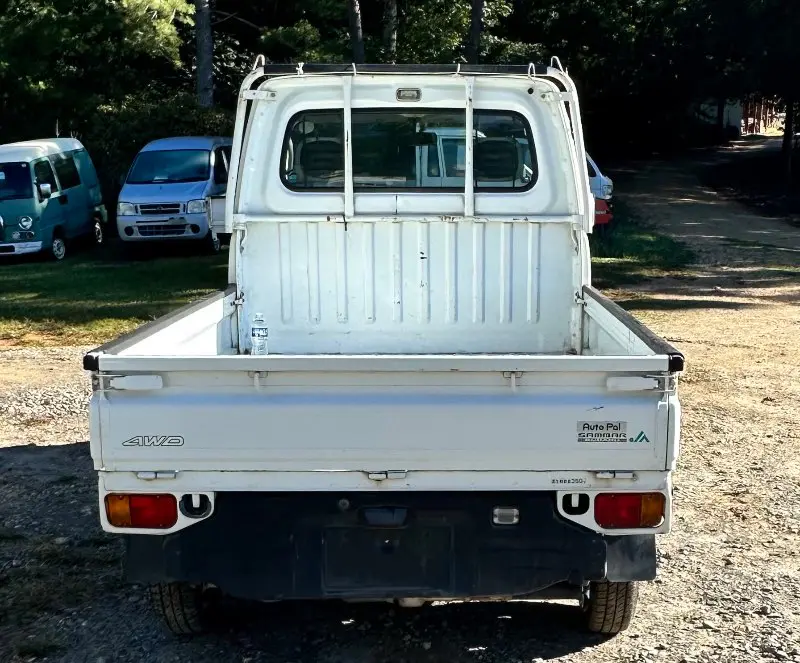 2000 Subaru Sambar 4WD, a white Kei Truck, for sale at Mayberry Mini Trucks in Mount Airy, NC (photo 6 of 17)