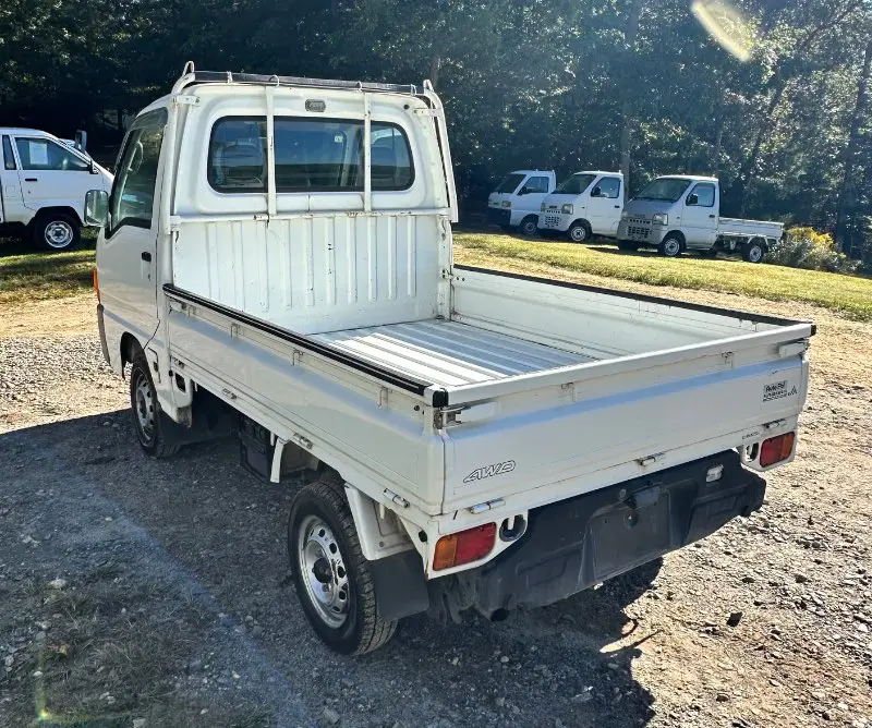 2000 Subaru Sambar 4WD, a white Kei Truck, for sale at Mayberry Mini Trucks in Mount Airy, NC (photo 8 of 17)