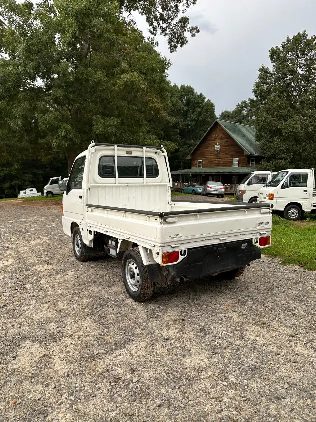 2000 Subaru Sambar 4WD, a white Kei Truck, for sale at Mayberry Mini Trucks in Mount Airy, NC (photo 12 of 20)