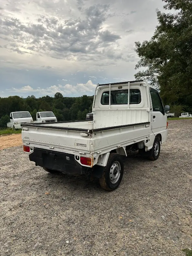 2000 Subaru Sambar 4WD, a white Kei Truck, for sale at Mayberry Mini Trucks in Mount Airy, NC (photo 7 of 20)