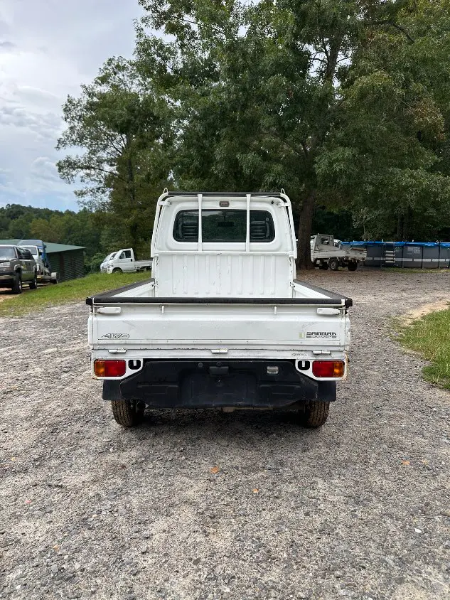 2000 Subaru Sambar 4WD, a white Kei Truck, for sale at Mayberry Mini Trucks in Mount Airy, NC (photo 8 of 20)