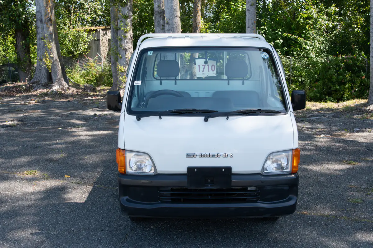 2000 Subaru Sambar, a black Kei Truck, for sale at The Import Guys in Ferndale, WA (photo 2 of 12)