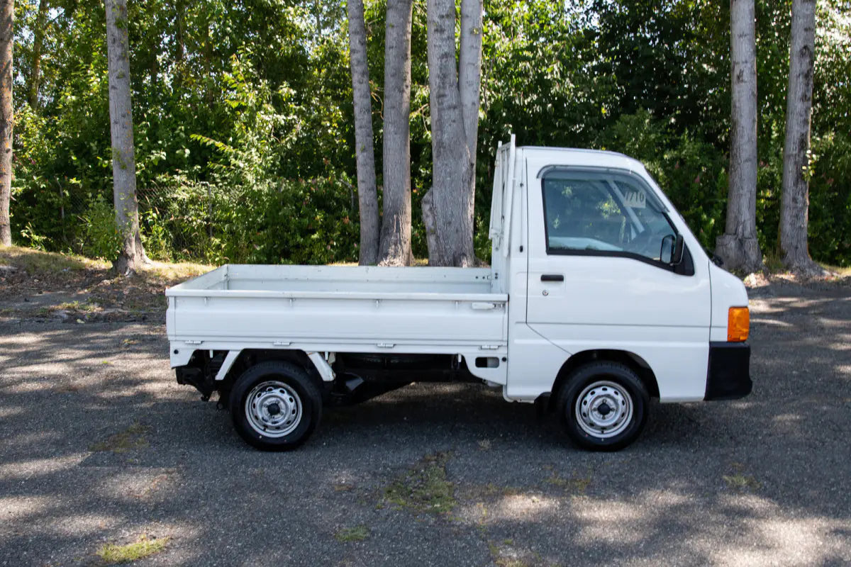 2000 Subaru Sambar, a black Kei Truck, for sale at The Import Guys in Ferndale, WA (photo 5 of 12)