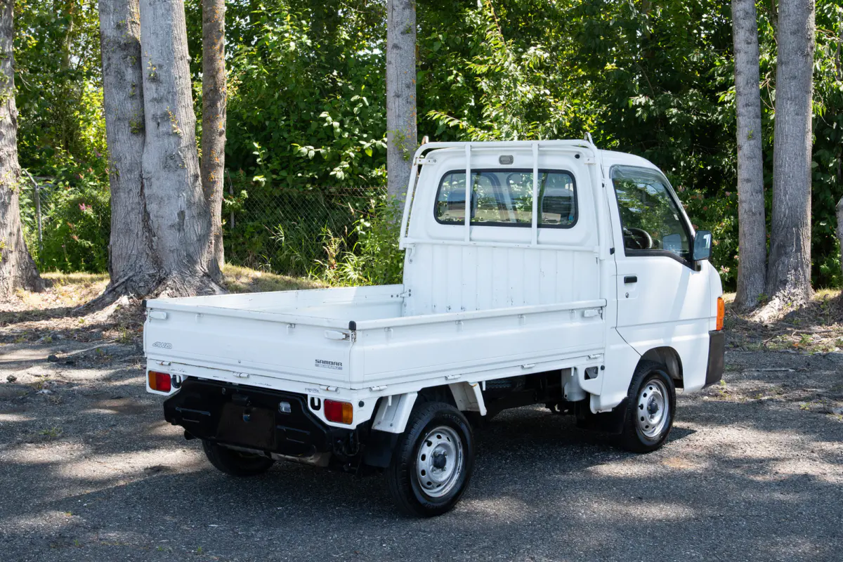 2000 Subaru Sambar, a black Kei Truck, for sale at The Import Guys in Ferndale, WA (photo 8 of 12)