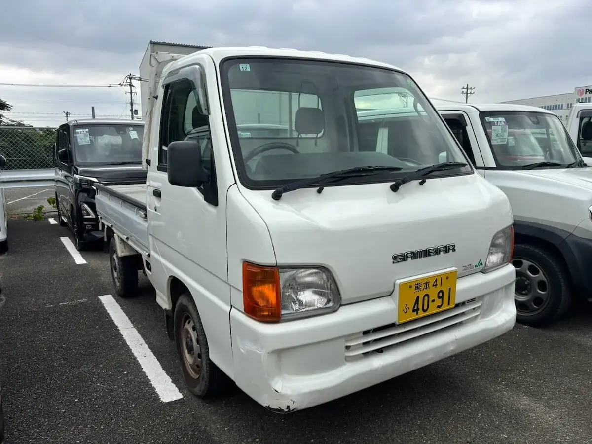 2000 Subaru Sambar Supercharger, a Kei Truck, for sale at Weatherford Mini Trucks in Weatherford, TX (photo 2 of 8)