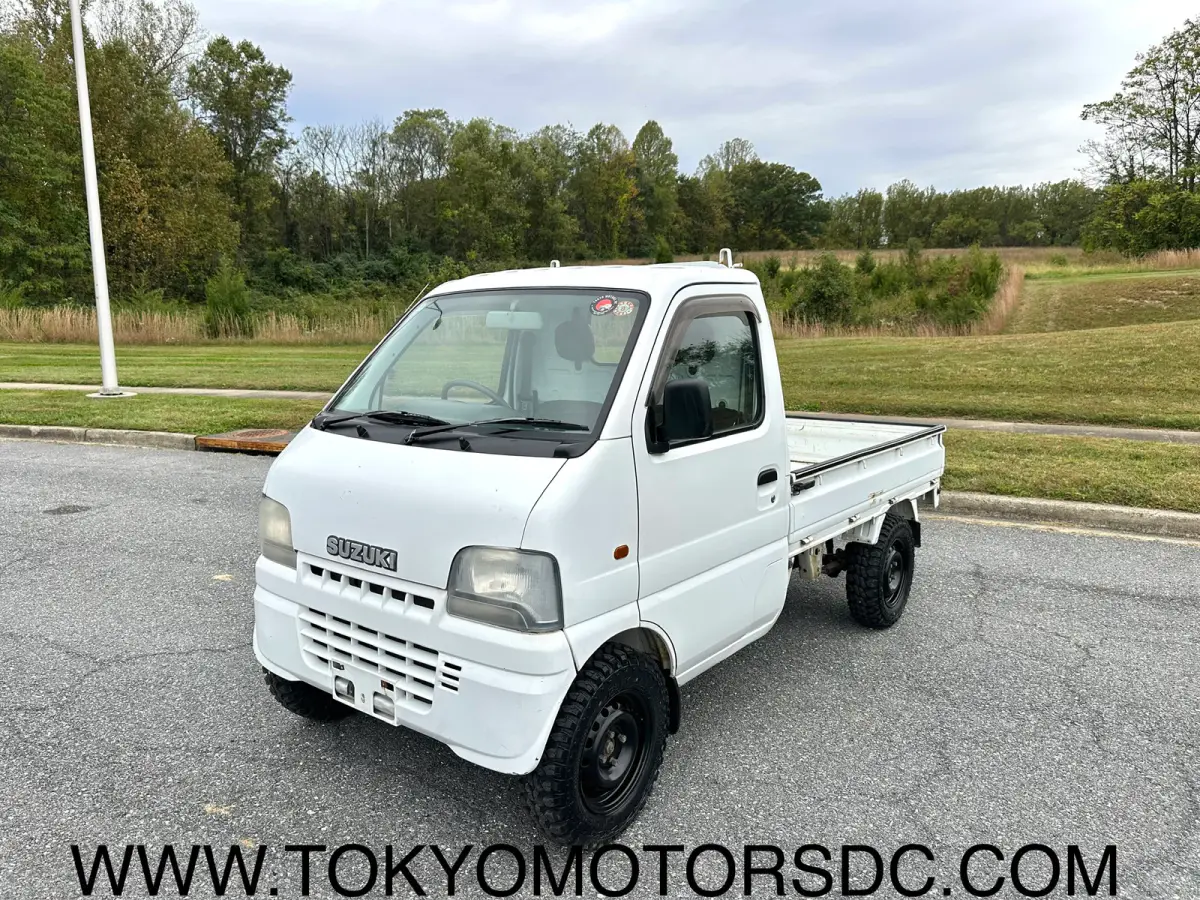 2000 Suzuki Carry 4WD, a Kei Truck, for sale at Tokyo Motors DC in Boyds, MD (photo 1 of 15)