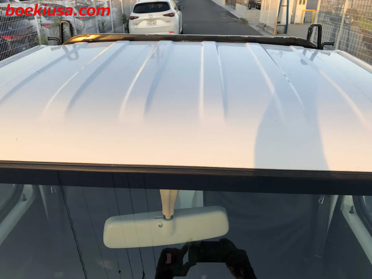 2000 Suzuki Carry 4x4, a white Kei Truck, for sale at Boeki USA in Paterson, NJ (photo 20 of 20)