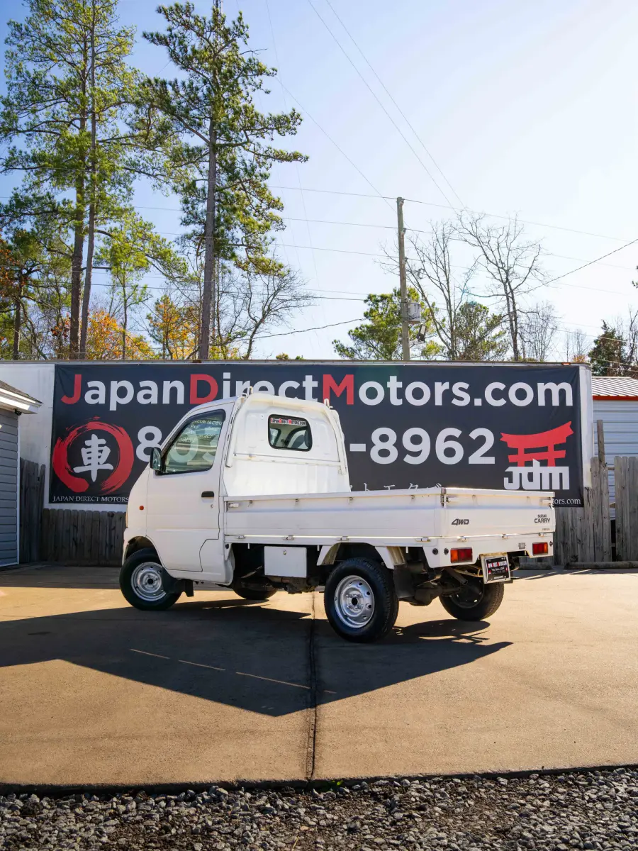 2000 Suzuki Carry, a white Kei Truck, for sale at Japan Direct Motors in Irmo, SC (photo 2 of 13)