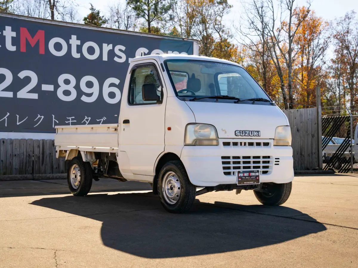 2000 Suzuki Carry, a white Kei Truck, for sale at Japan Direct Motors in Irmo, SC (photo 5 of 13)