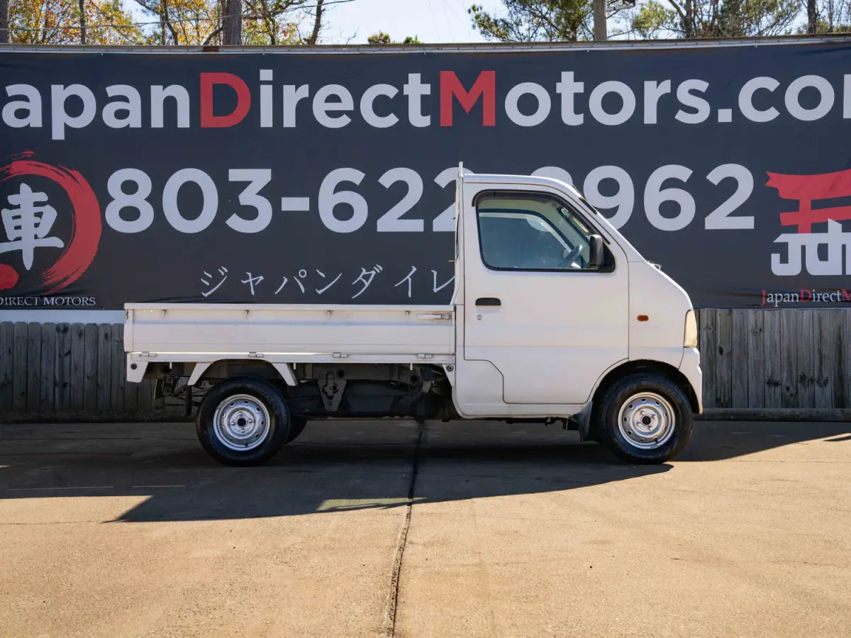 2000 Suzuki Carry, a white Kei Truck, for sale at Japan Direct Motors in Irmo, SC (photo 6 of 13)