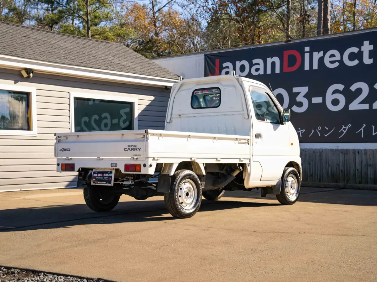 2000 Suzuki Carry, a white Kei Truck, for sale at Japan Direct Motors in Irmo, SC (photo 7 of 13)