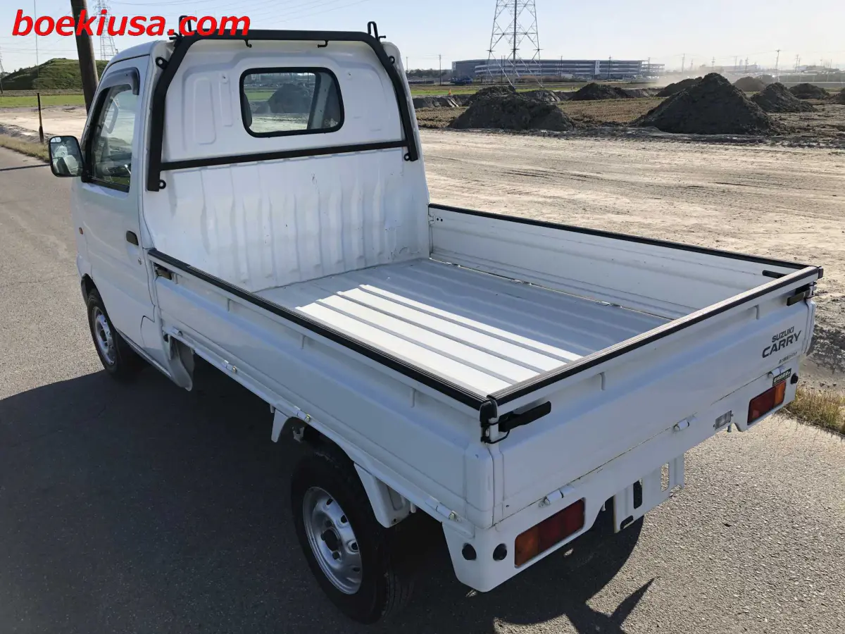 2000 Suzuki Carry, a white Kei Truck, for sale at Boeki USA in Paterson, NJ (photo 3 of 20)