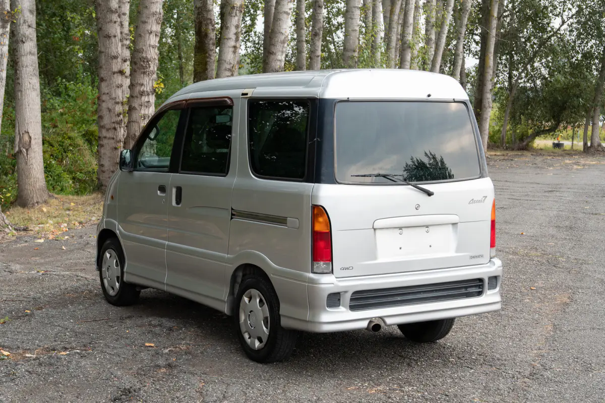 2001 Daihatsu Atrai 7 4WD, a Kei Van, for sale at The Import Guys in Ferndale, WA (photo 4 of 15)