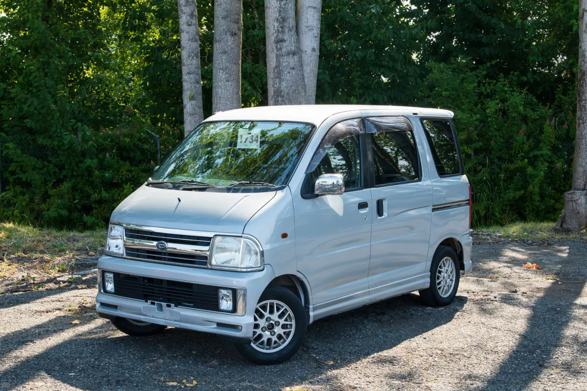 2001 Daihatsu Atrai Custom Turbo, a Kei Van, for sale at The Import Guys in Ferndale, WA (photo 1 of 13)
