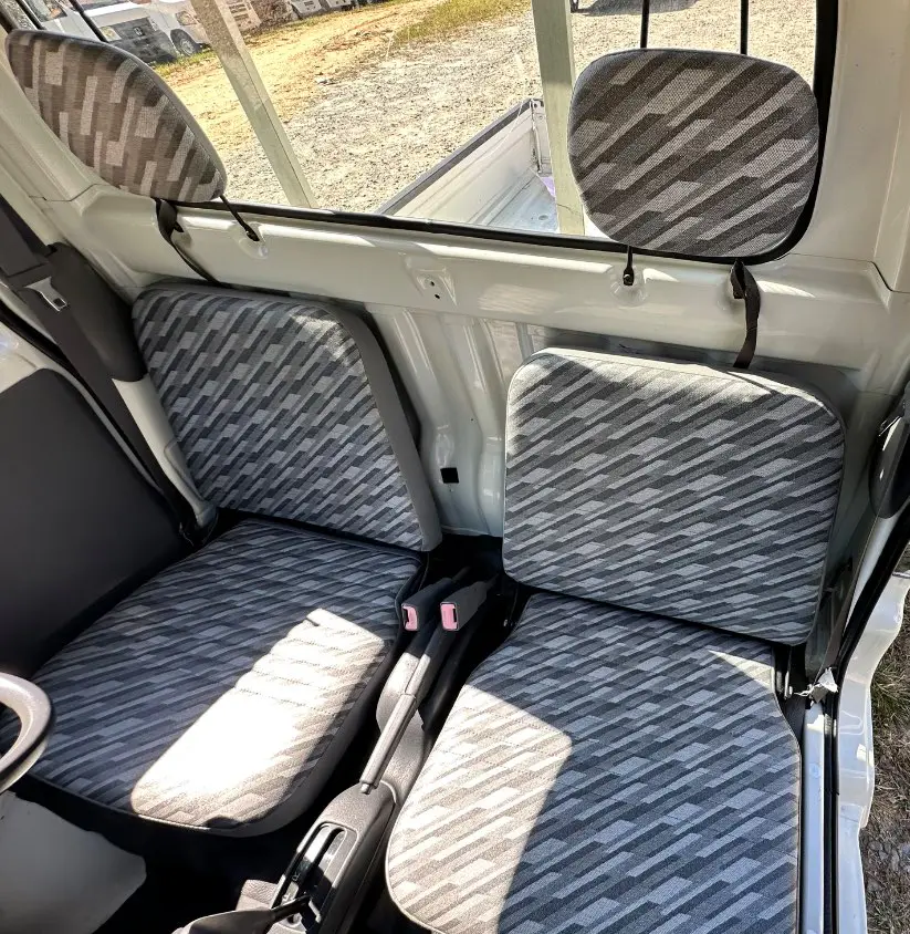 2001 Daihatsu Hijet, a white Kei Truck, for sale at Mayberry Mini Trucks in Mount Airy, NC (photo 10 of 18)