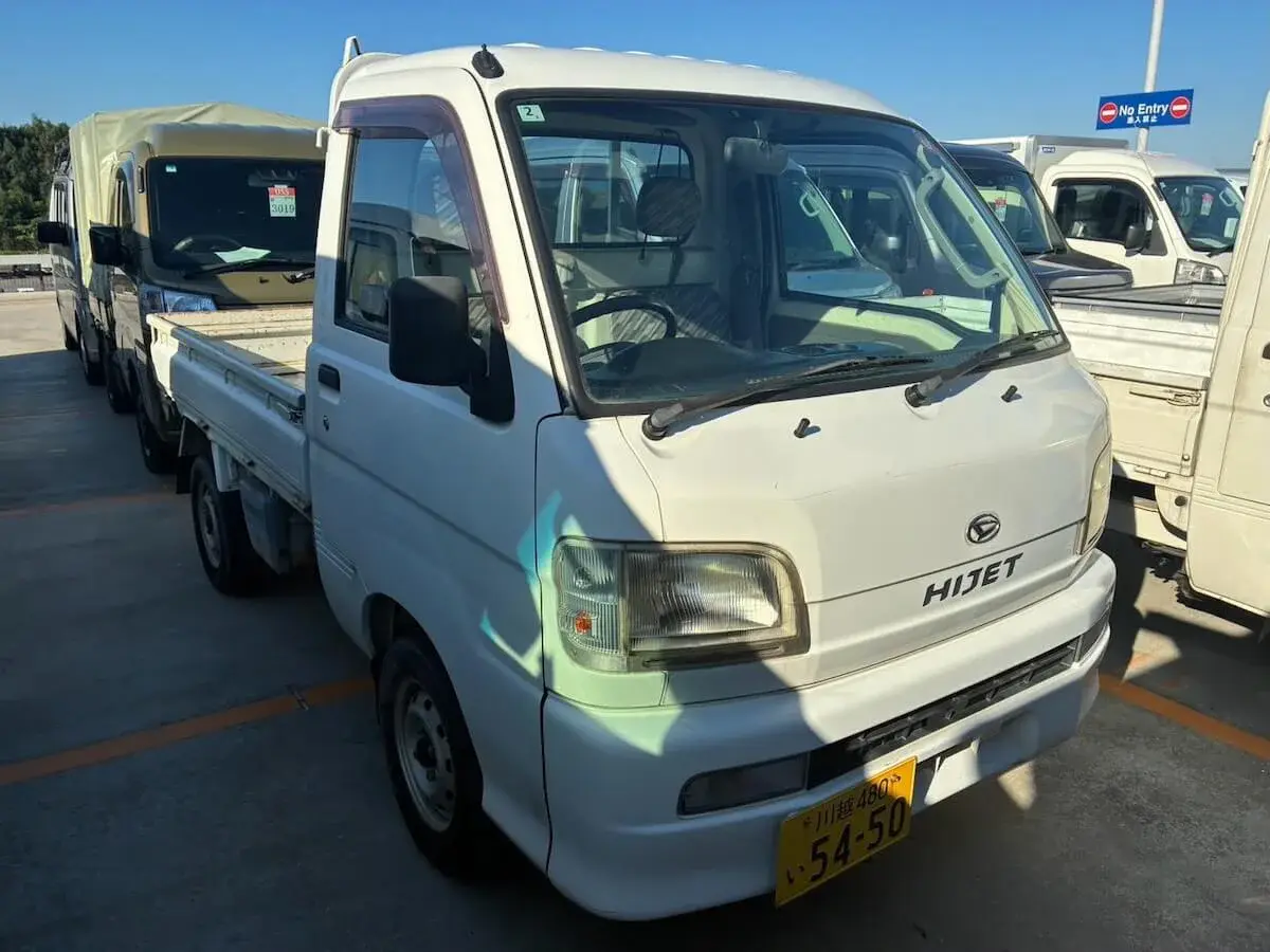 2001 Daihatsu Hijet Low Dump, a Kei Truck, for sale at Weatherford Mini Trucks in Weatherford, TX (photo 1 of 9)