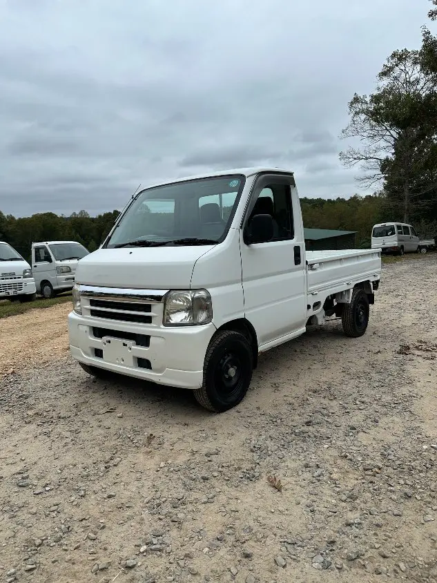 2001 Honda Acty 4WD, a white Kei Truck, for sale at Mayberry Mini Trucks in Mount Airy, NC (photo 1 of 20)